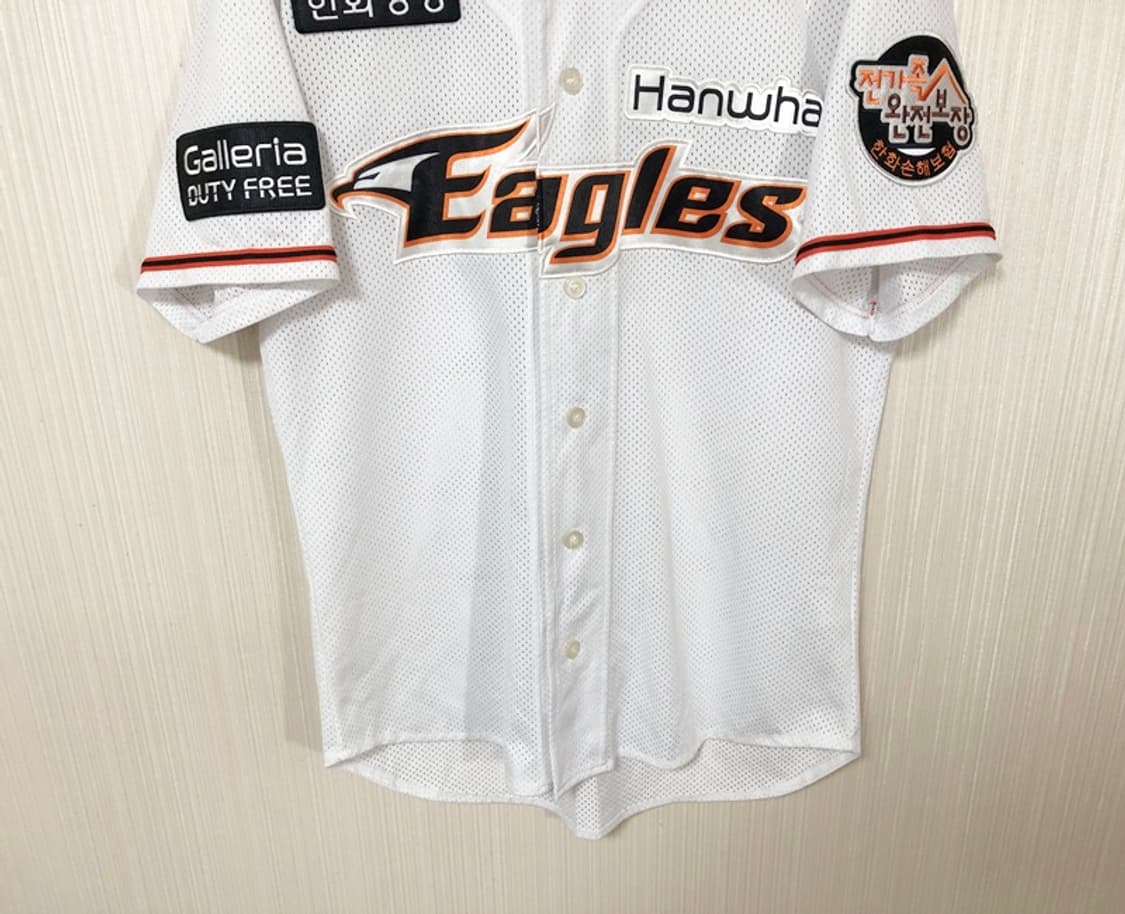 KBO KN 한화이글스 어센틱 홈유니폼/져지 100 상품이미지3