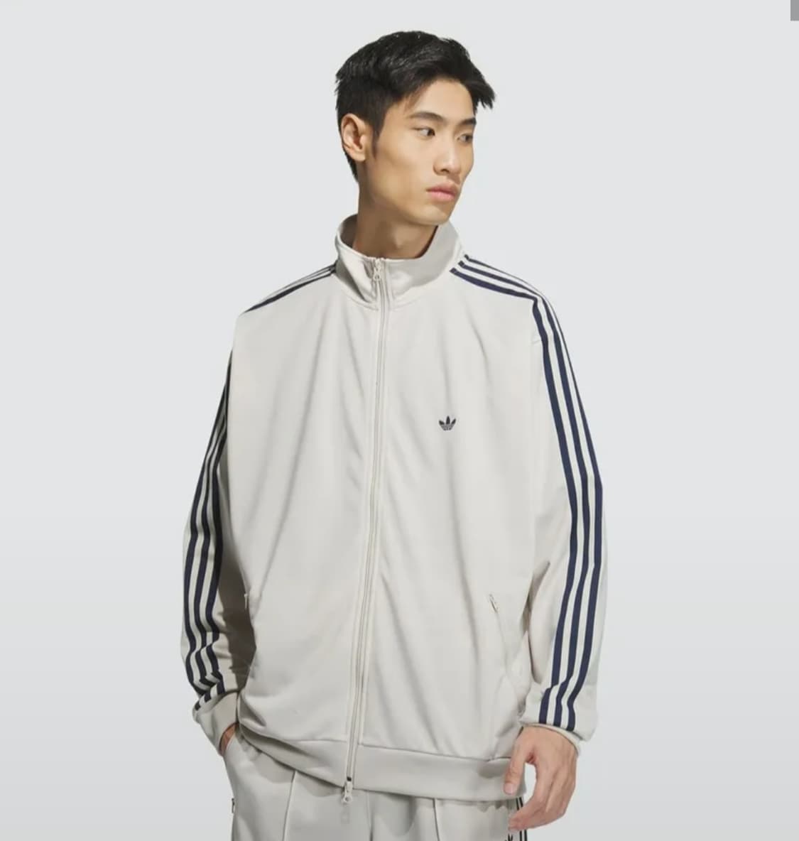 아디다스 BB트랙탑-베이지:인디고 상품이미지2