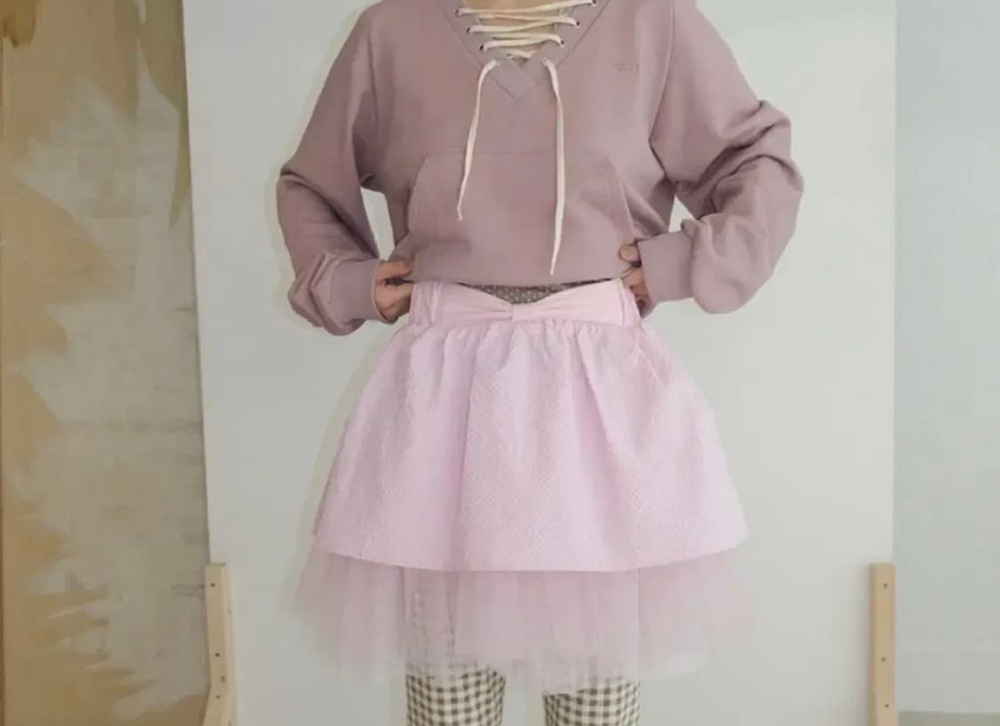 샤키리 shakiri 투웨이 리본 튜튜 스커트 튤 샤  상품이미지1