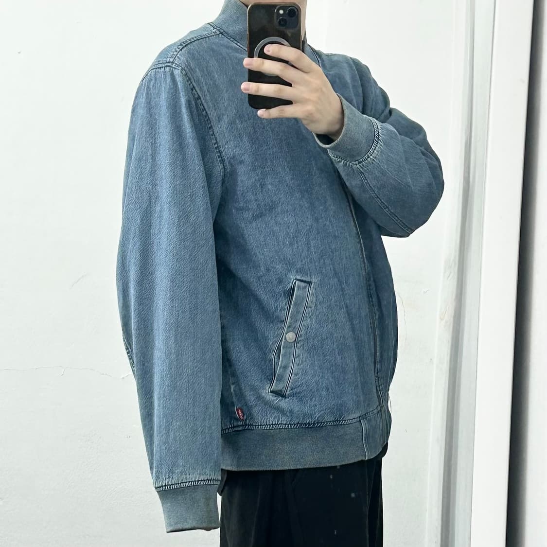 리바이스 데님 블루종 자켓 상품이미지4