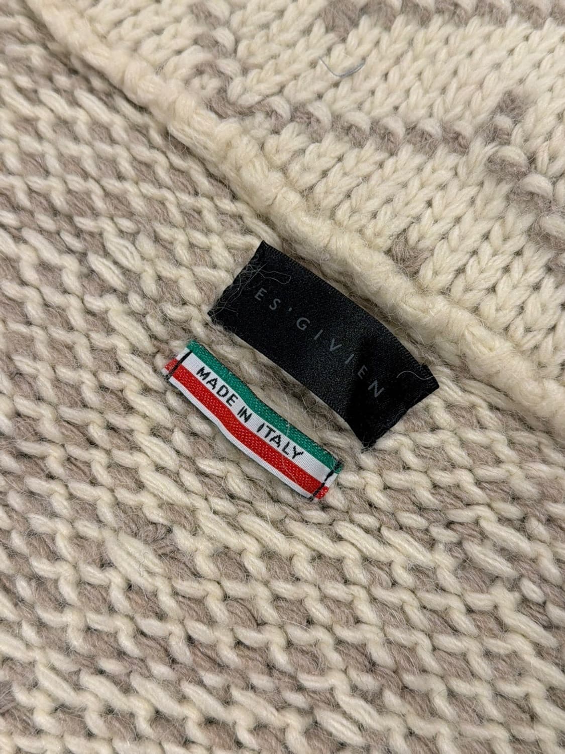 에스 기비엔 알파카 가디건 55~66 상품이미지10