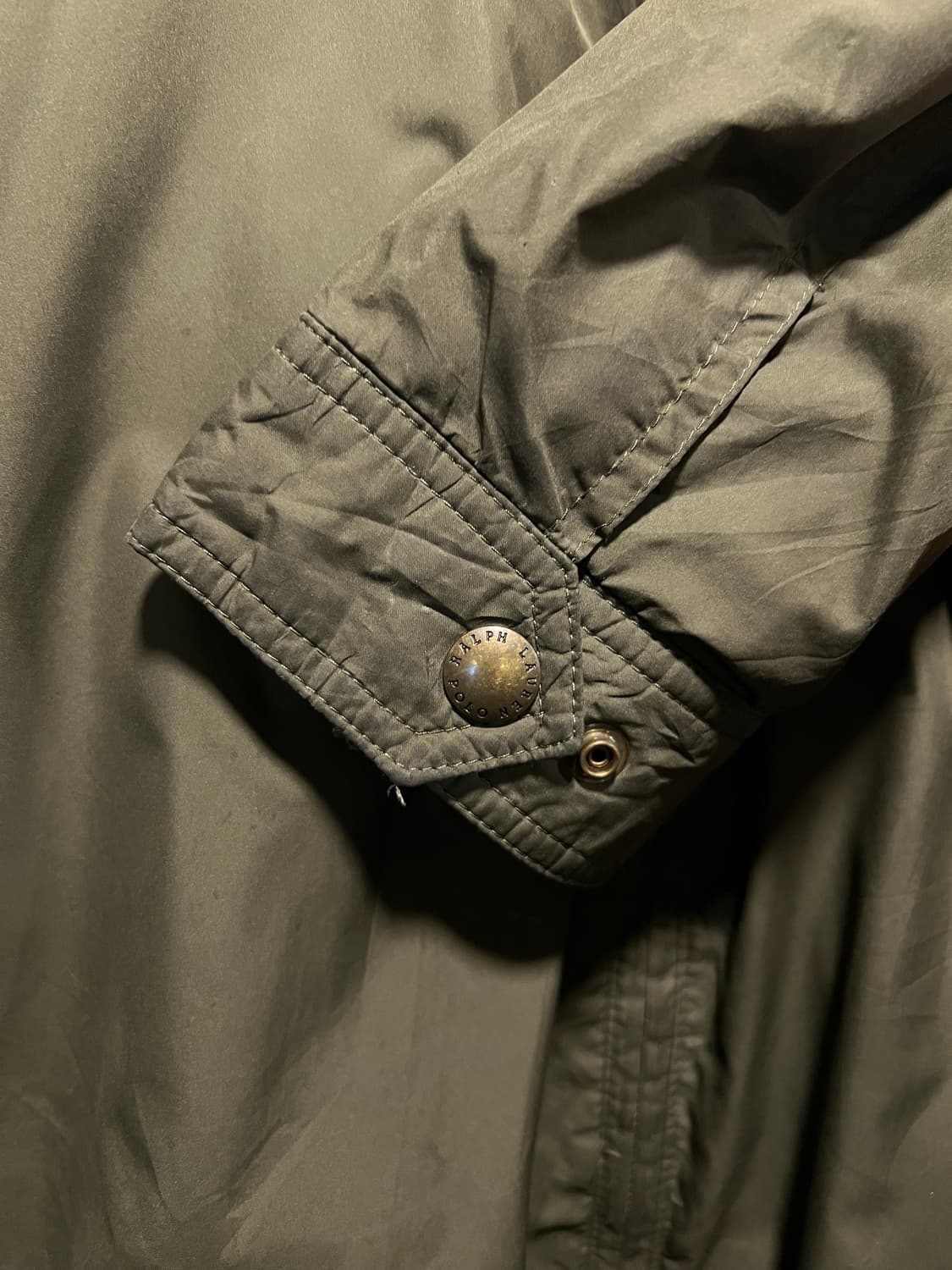 [XL]폴로 랄프로렌 우먼스 카키 나일론 플라이트 자켓 상품이미지5