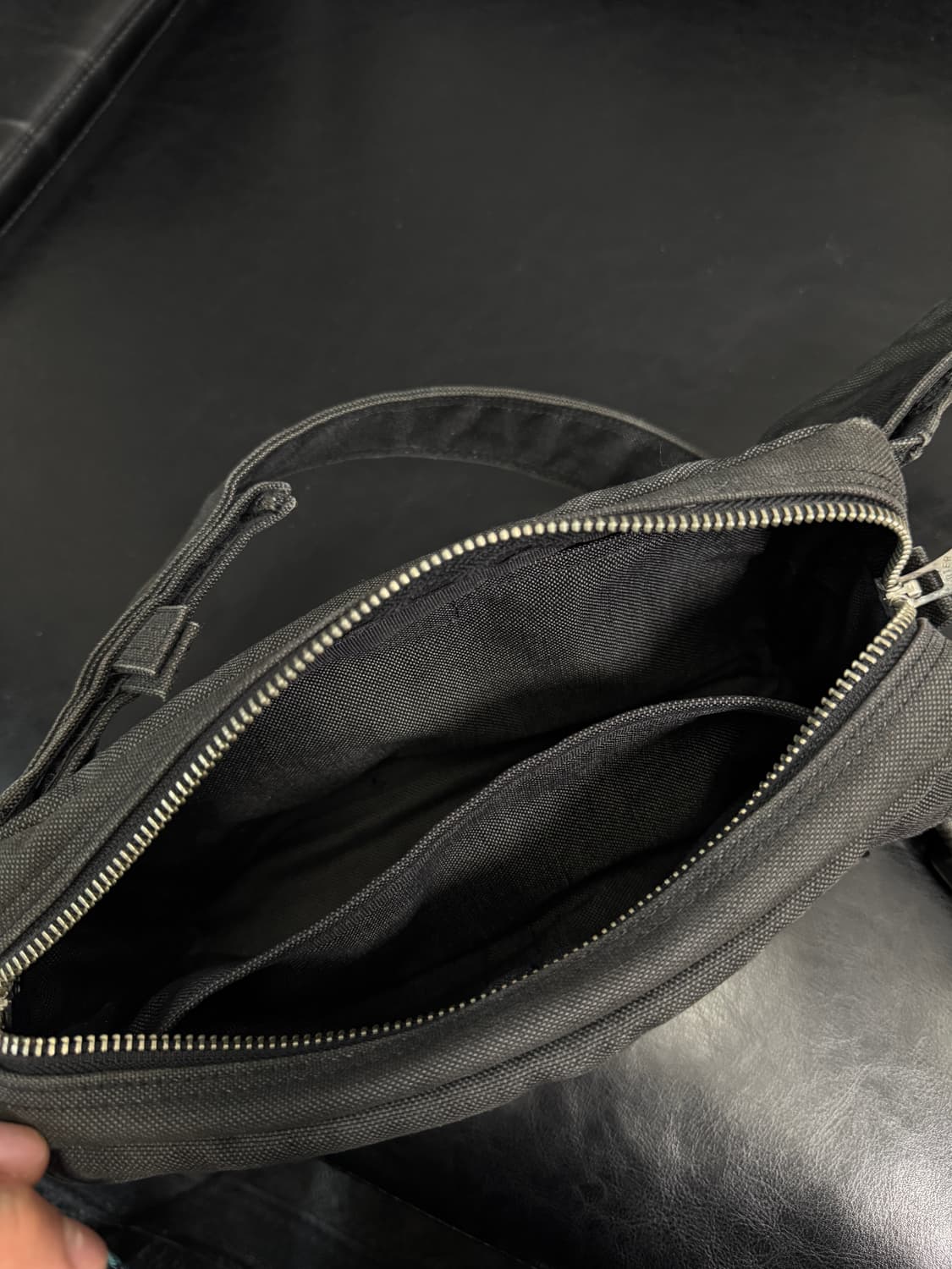 요시다 포터 웨이스트 백 힙색 스모키 차콜블랙 상품이미지8