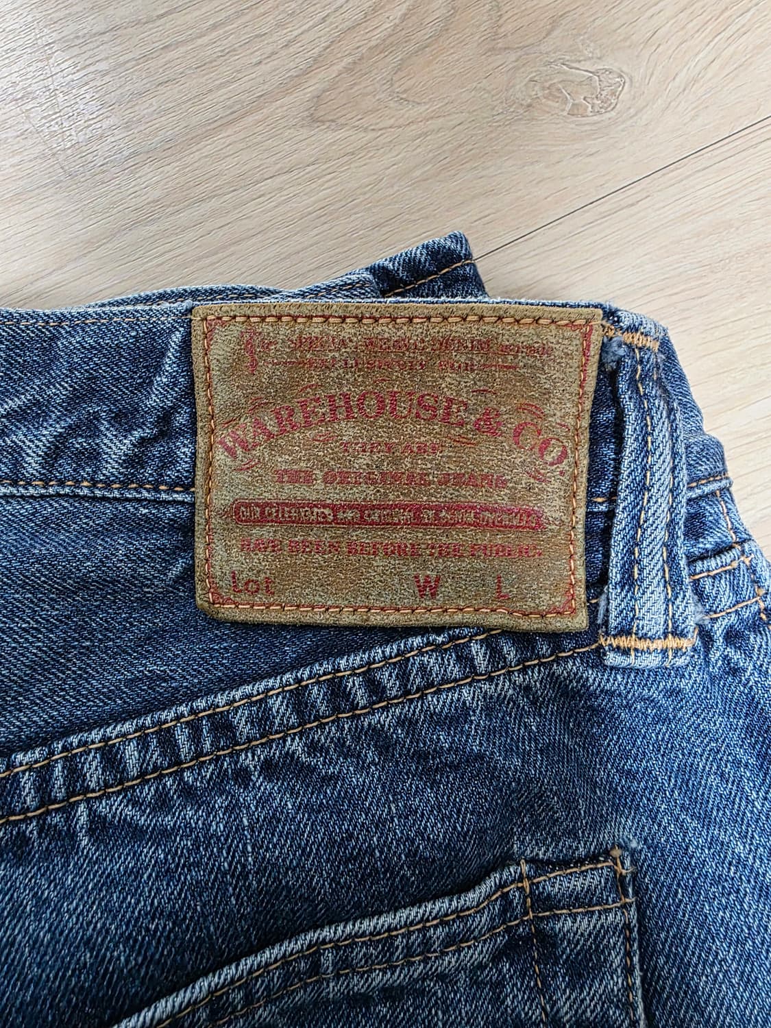 웨어하우스 Lot 2ND-HAND 1001 USED WASH 36 상품이미지6