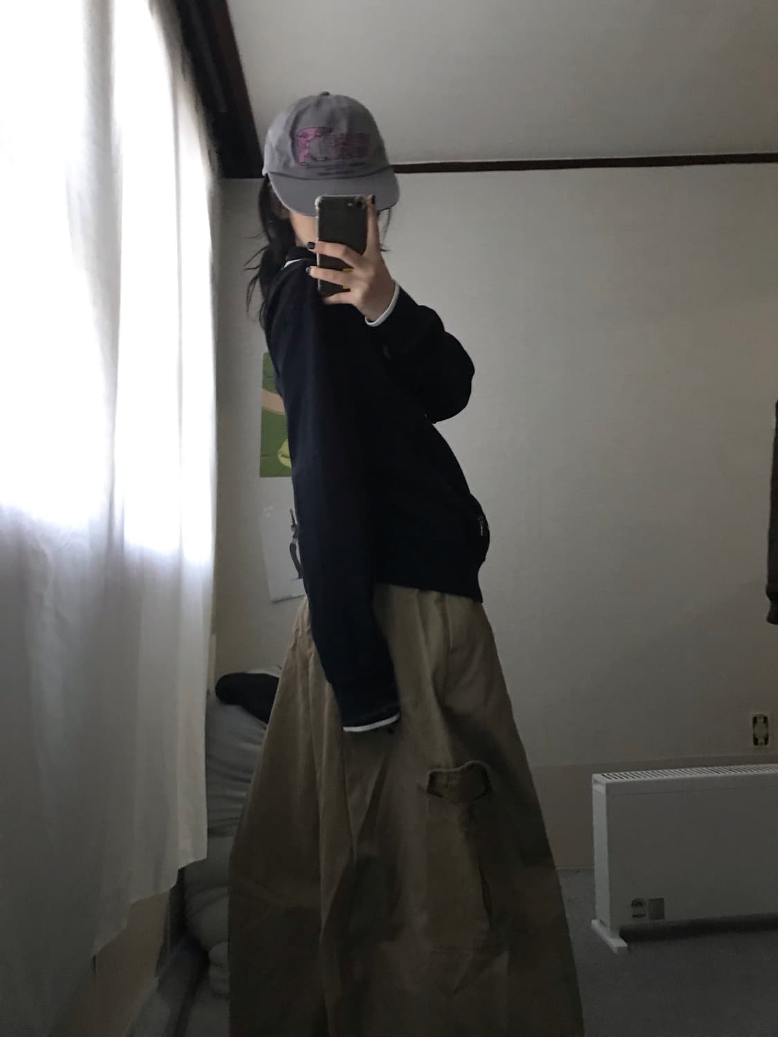 폴로 블랙 화이트 집업 상품이미지7