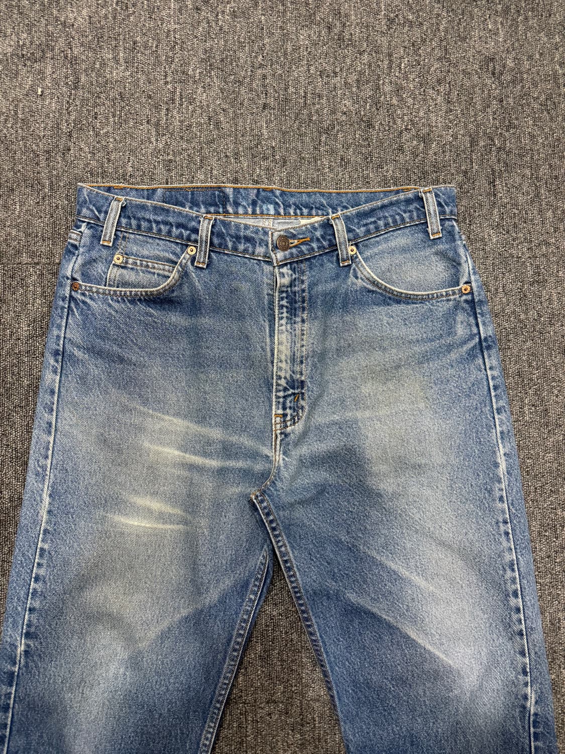 90s 리바이스 505 오렌지탭 미디움 워시드 데님 36 상품이미지3