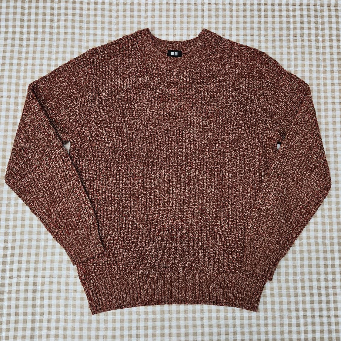 유니클로 긴소매 니트 남자100 상품이미지1