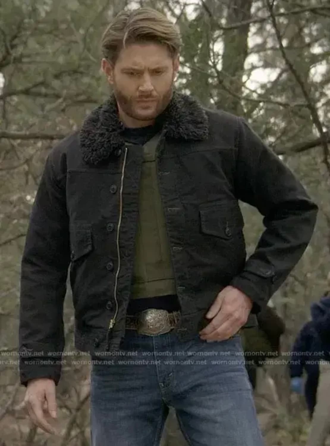 RRL 포 시어링 라인 자켓 M 블랙 판매 상품이미지7