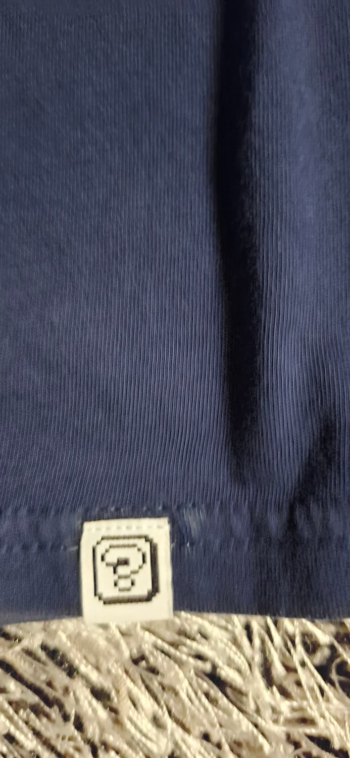 유니클로 마리오 티셔츠 네이비 상품이미지7