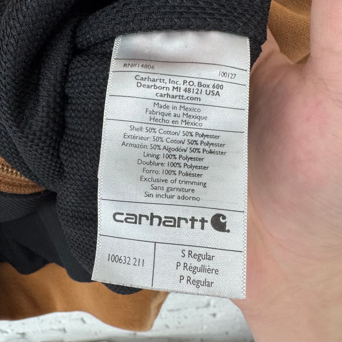 칼하트 후드집업 상품이미지4