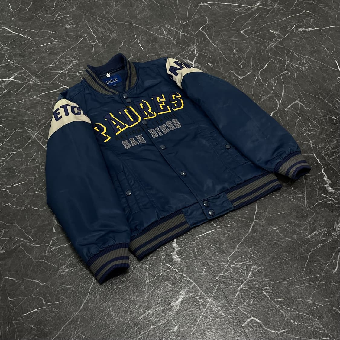 L(XL) MLB 샌디에이고 파드리스 테디 바시티자켓 상품이미지5