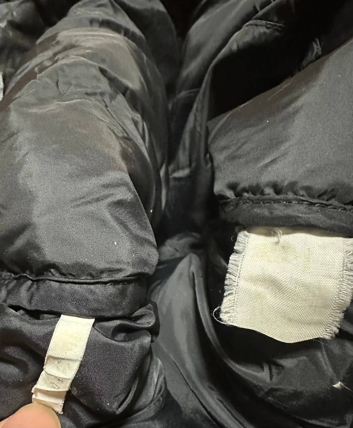 노스페이스 구형 눕시 700 블랙 100 사이즈 상품이미지4