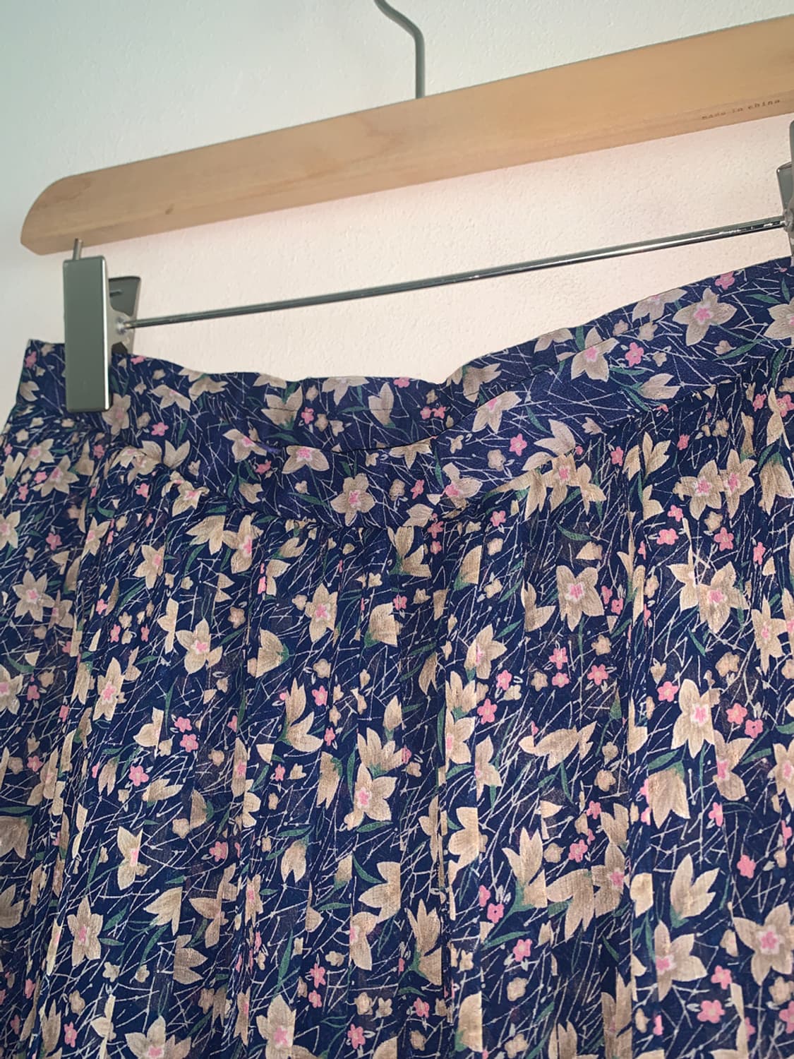 Floret long skirt(blue) 상품이미지6