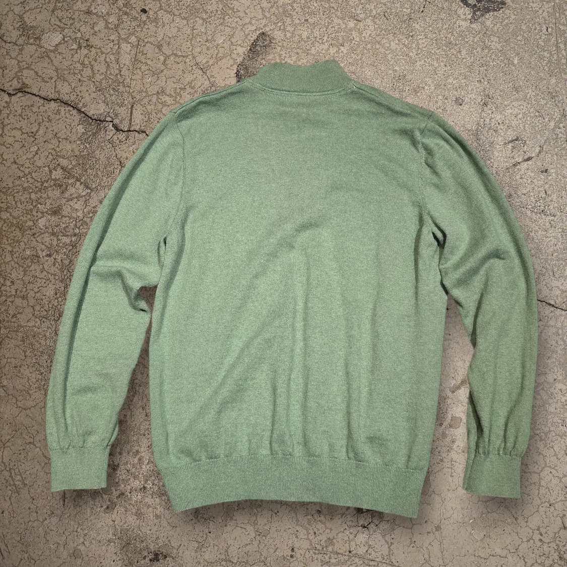 L.L.BEAN 쿼터집업 스웨터 캐시미어 혼방 상품이미지4