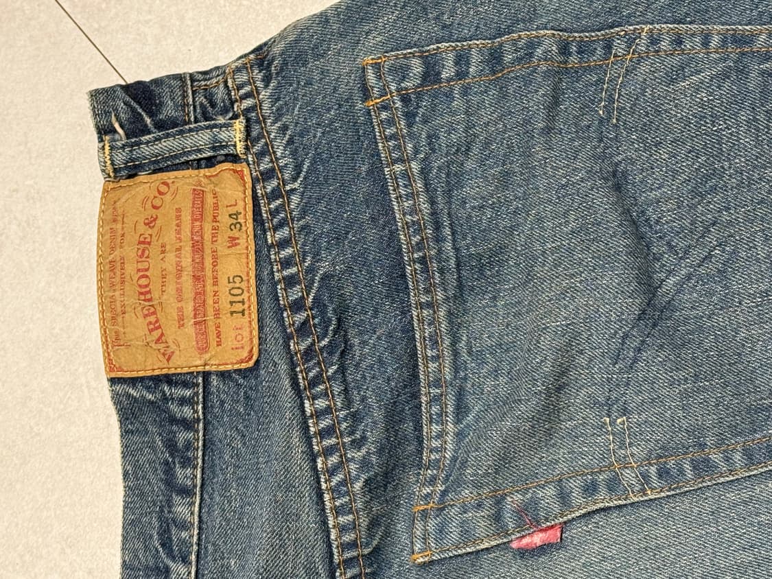 웨어하우스 1105 미디움 인디고 34사이즈 상품이미지5