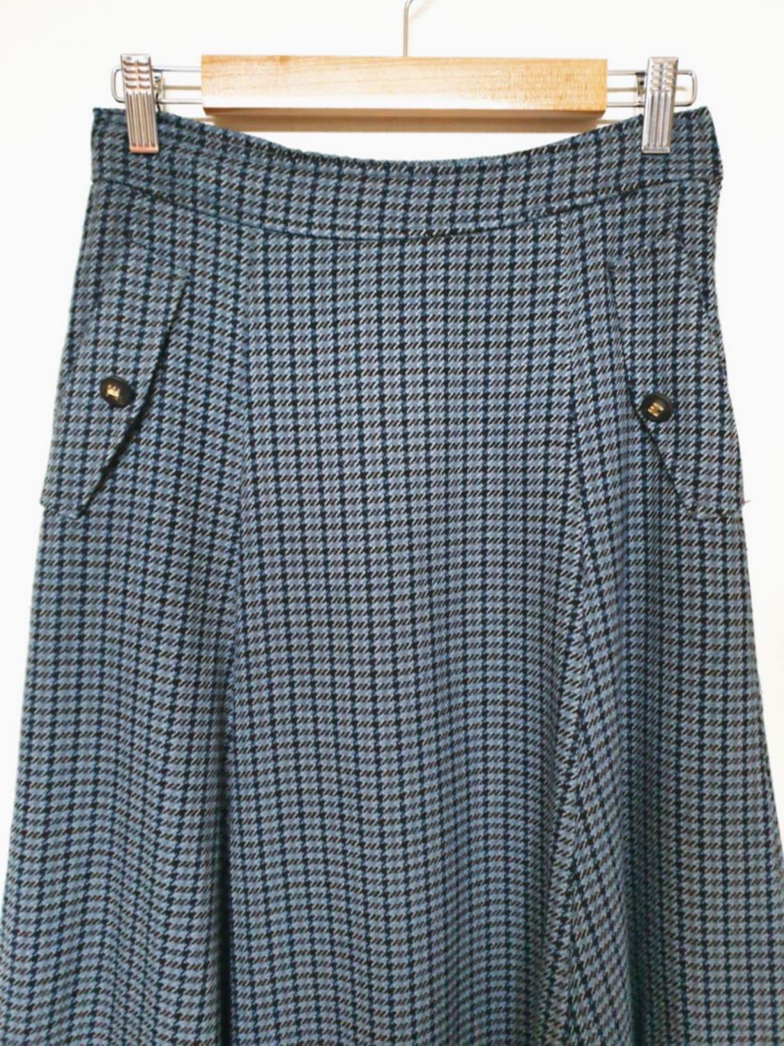 세루티 22fw A라인 롱스커트 55 블루 상품이미지6