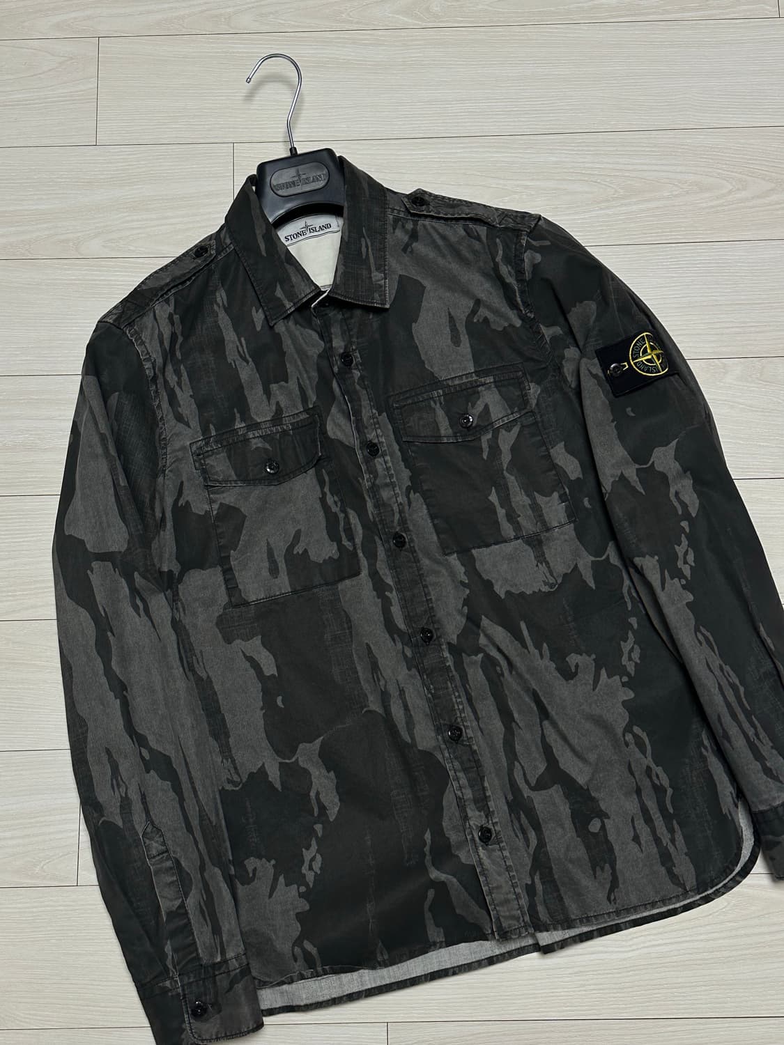 스톤아일랜드 카모 오버셔츠 자켓 L(100) 국내판 상품이미지3