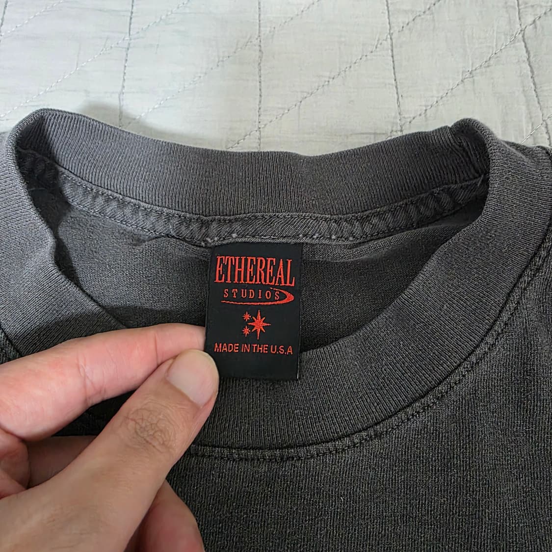 [XL] 공각기동대 부틀렉 이더리얼 스튜디오 페이드 블랙 티셔츠 상품이미지7