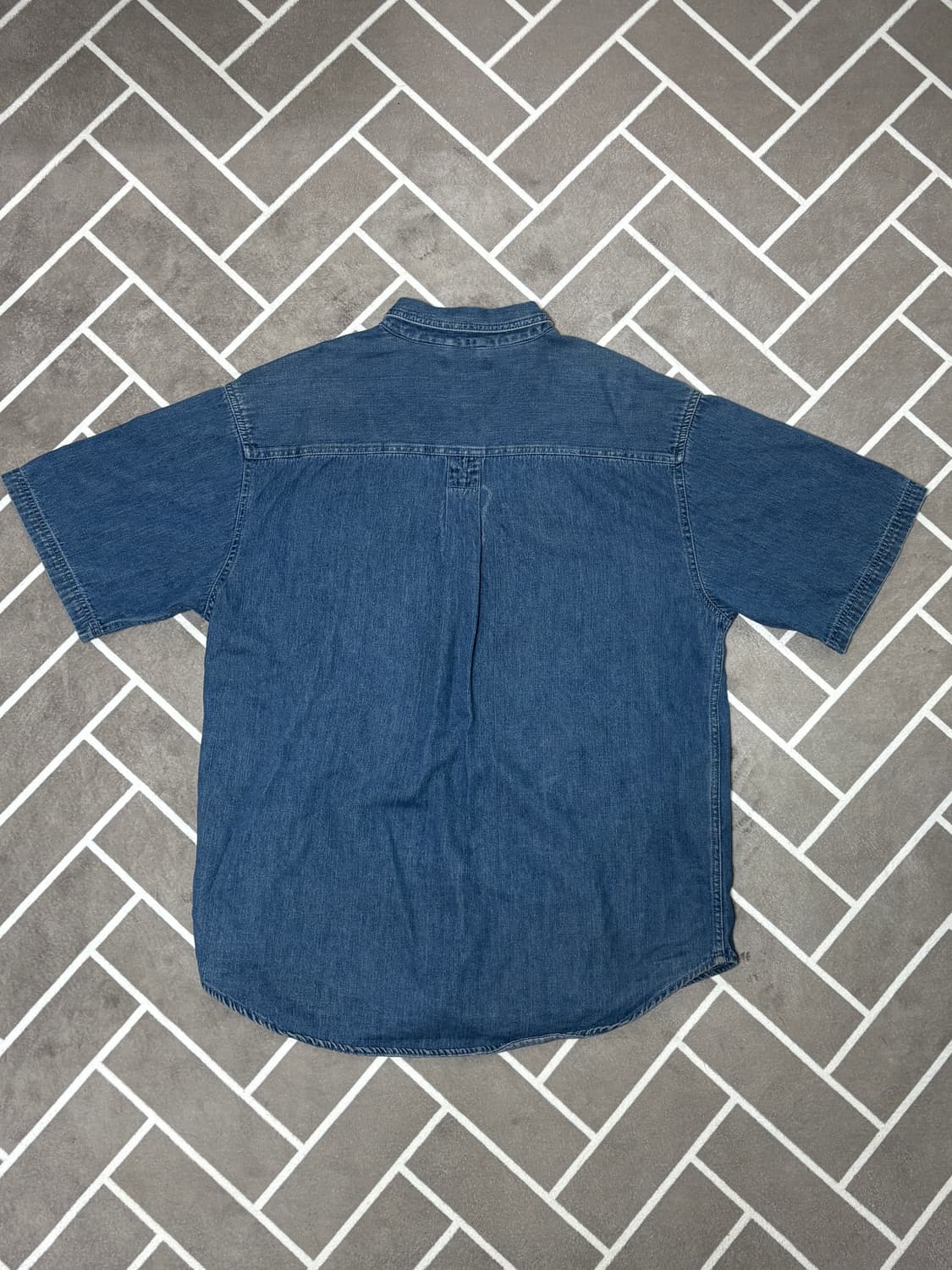 칼하트 데님 하프셔츠 상품이미지2