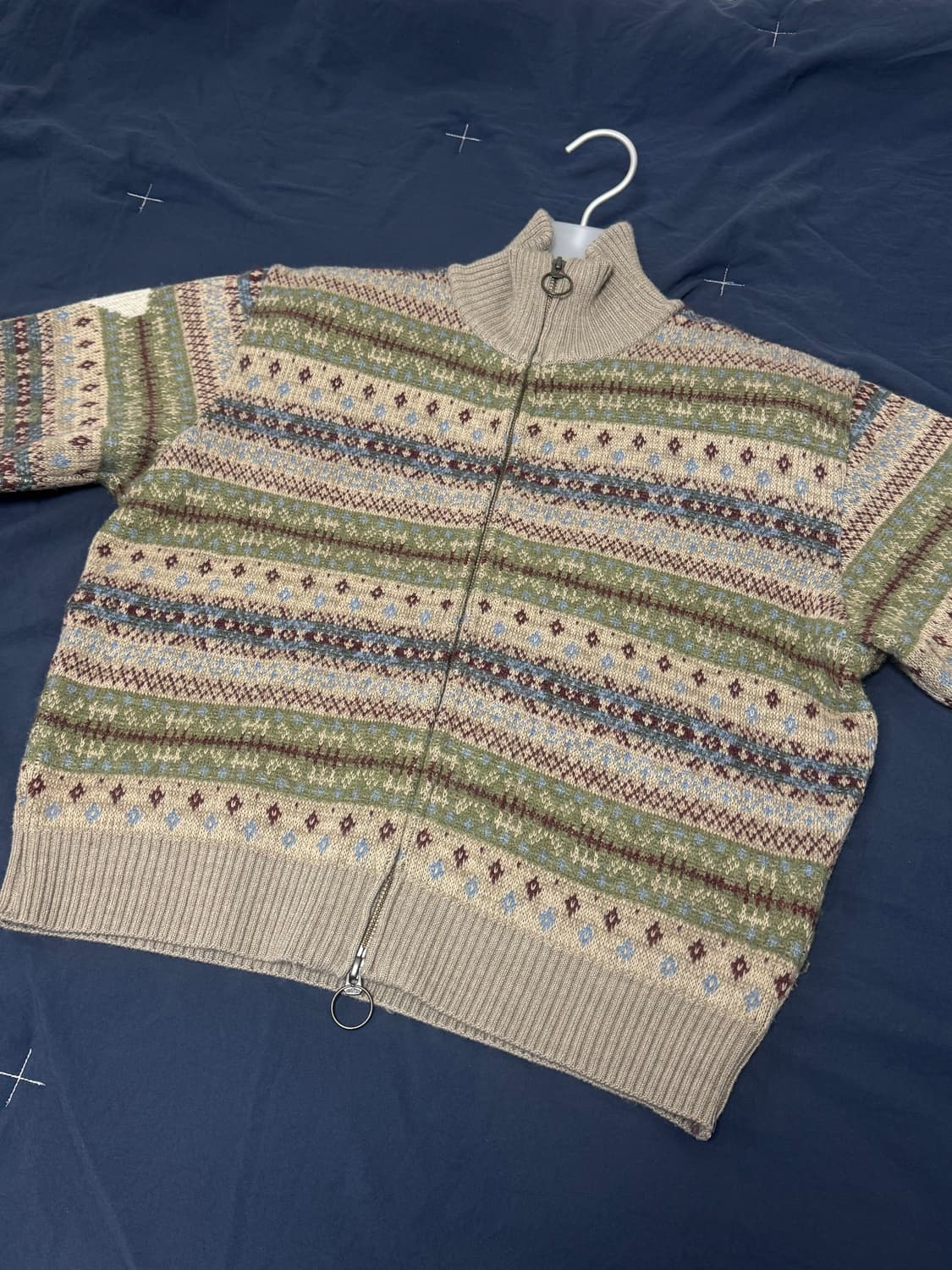 캐피탈 7G 울 페어아일 본 집업 상품이미지5