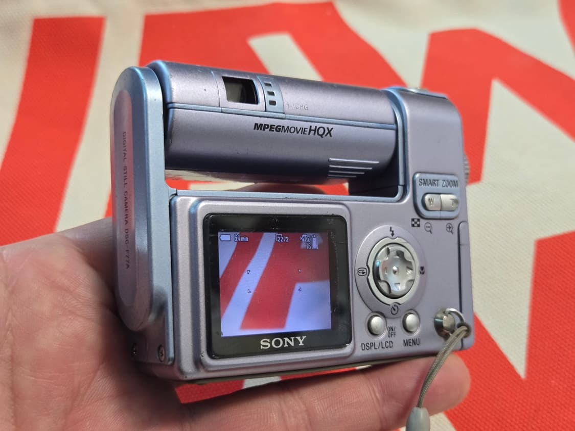 소니 DSC-F77A 렌즈회전식 디카 상품이미지5