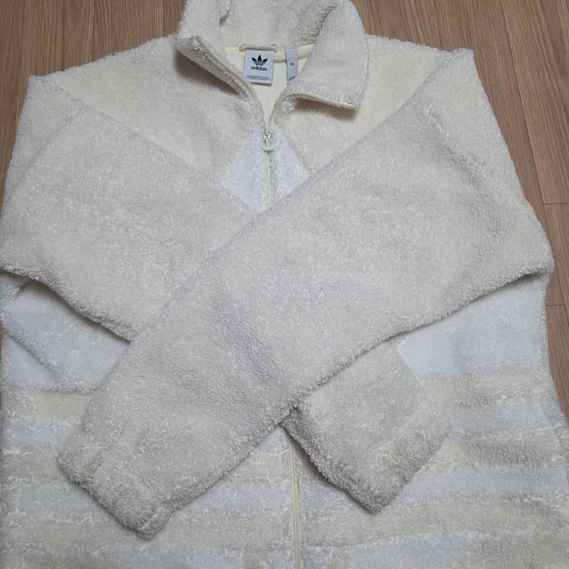 3XL) 아디다스 빅 트레포일 플리스 재킷 상품이미지2