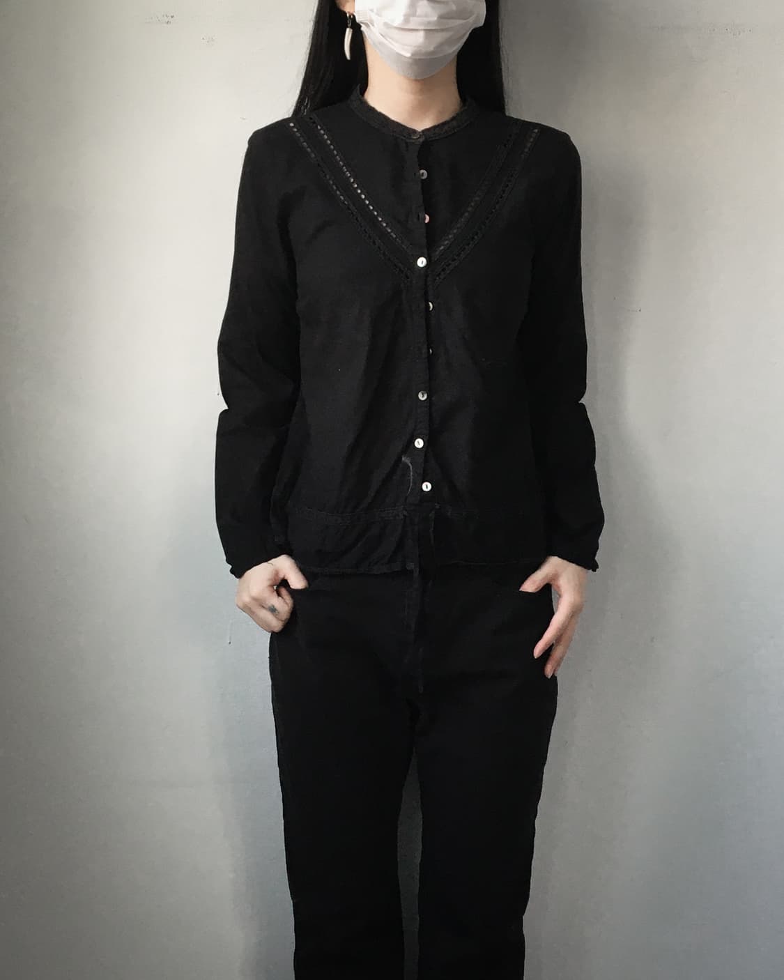 String point blouse 상품이미지5