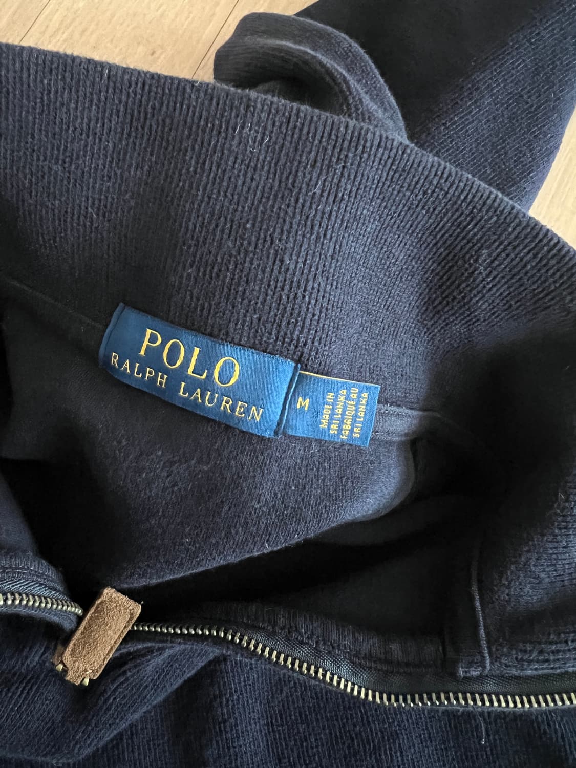 Polo Ralph Lauren Navy Half-Zip Sweater  상품이미지5