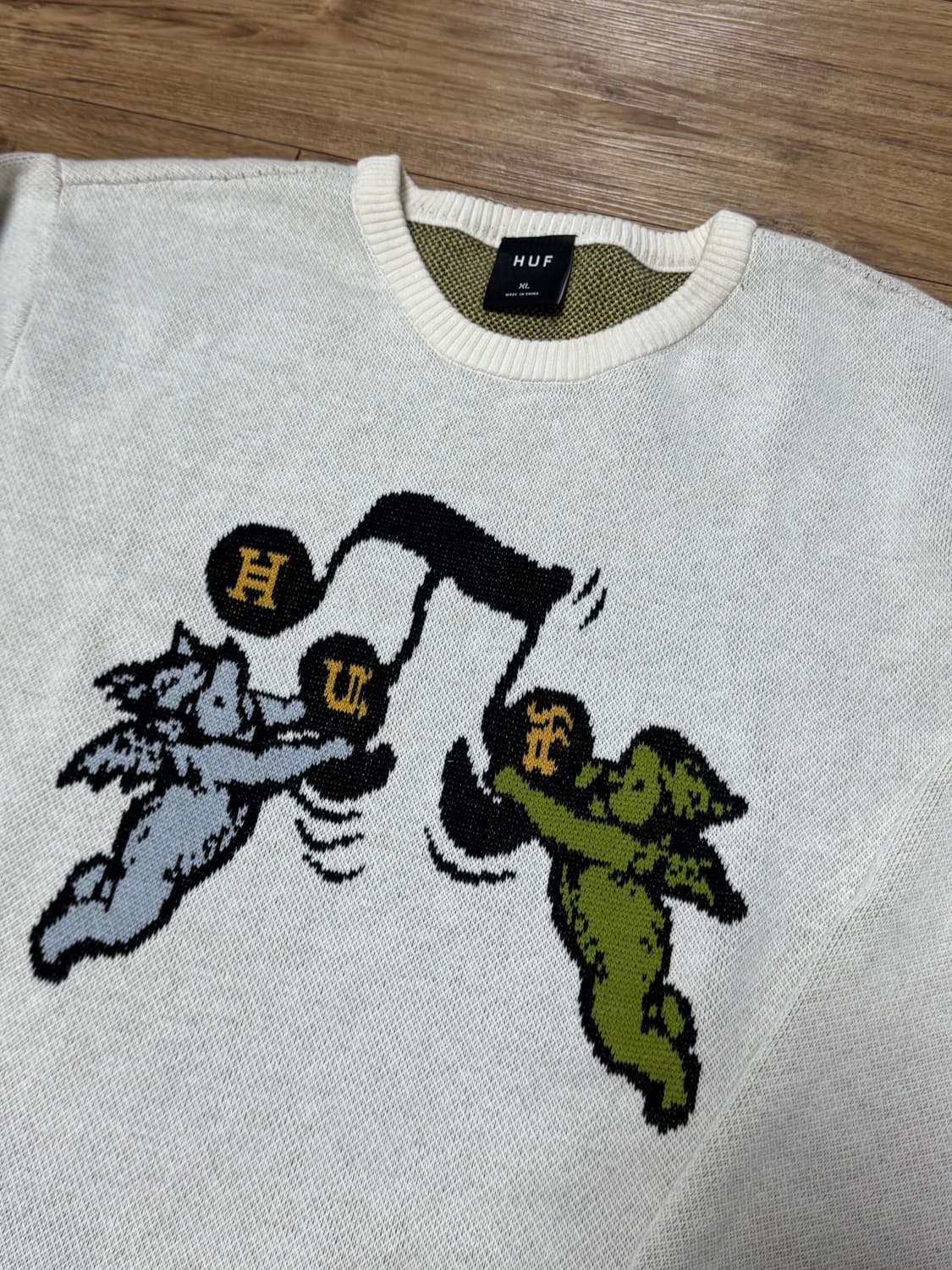 [XL]HUF 허프 니트 상품이미지1