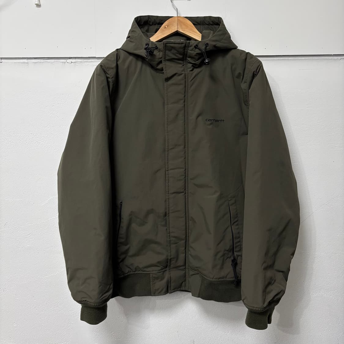 칼하트 카키 코디악 후디 점퍼 상품이미지1