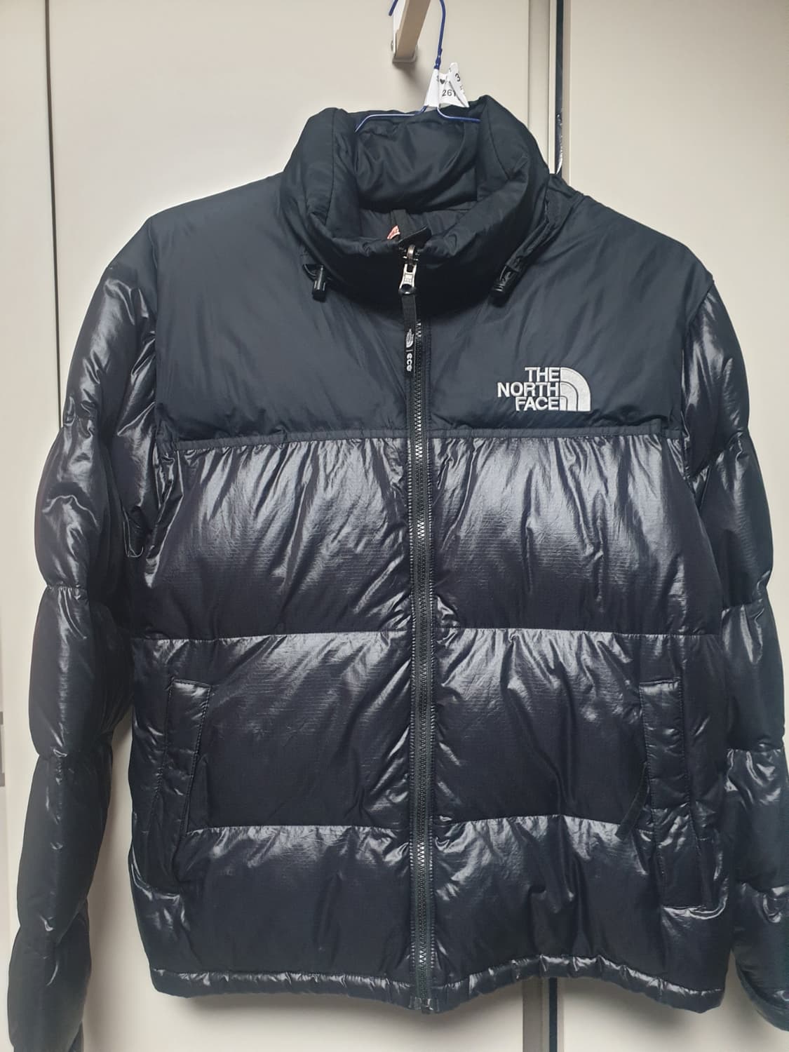 노스페이스 정품 눕시 105(XL) 블랙구스패딩 드라이클리닝 완료 상품이미지1