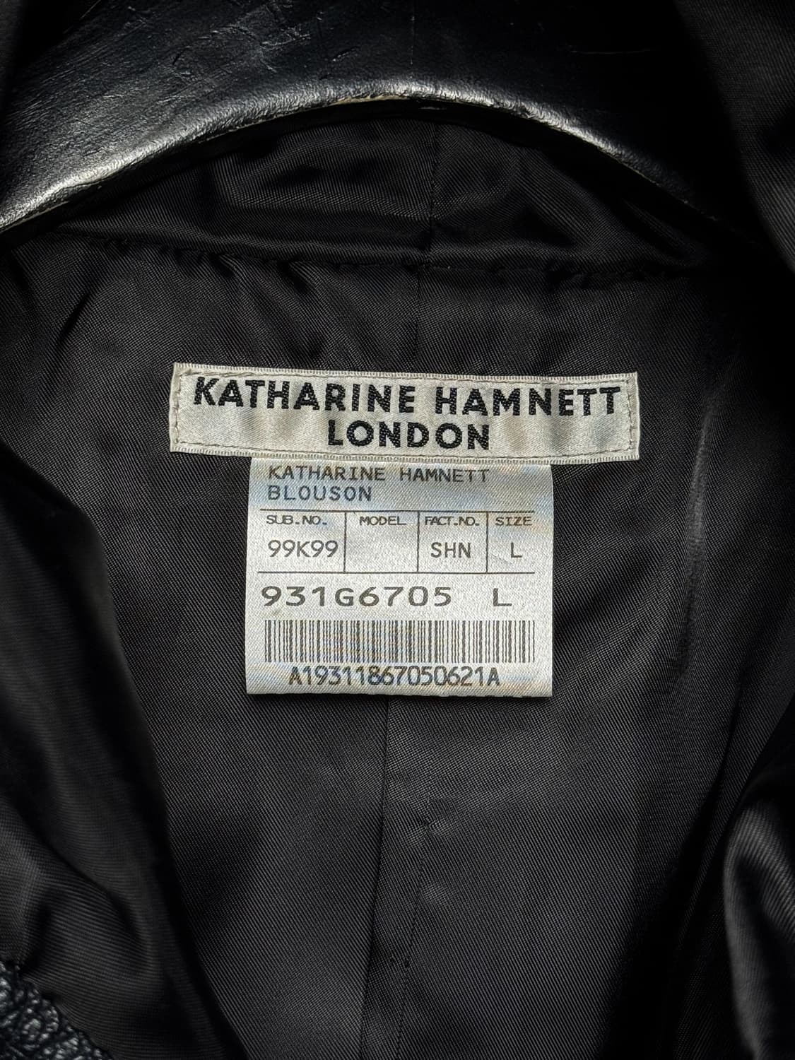 Katharine Hamnett - Hooded Leather Jacke 상품이미지7