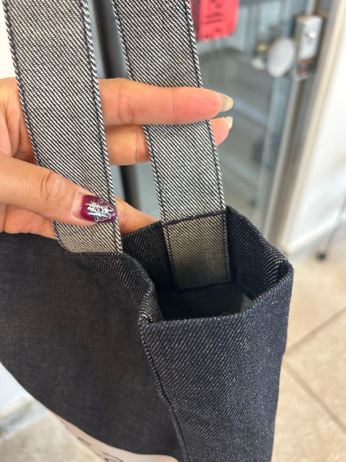 NANAMICA denim bag 상품이미지5