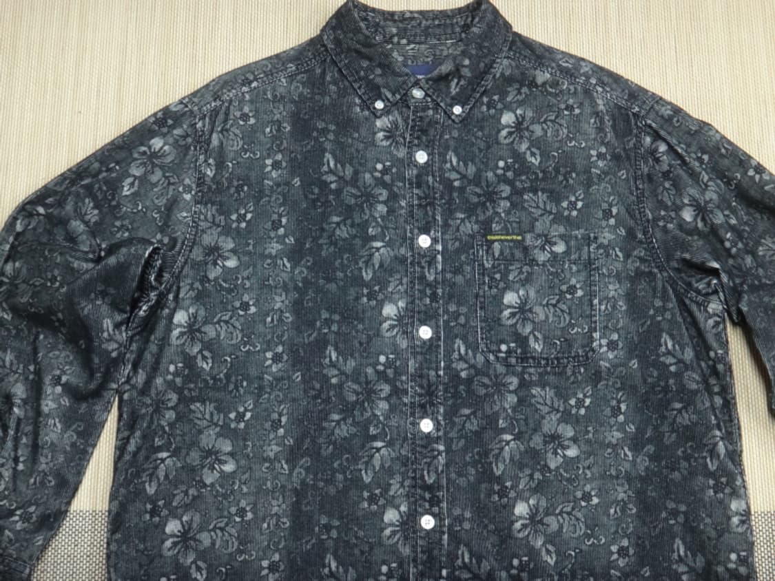 (M) 디스이즈네버댓 남성 Floral Corduroy Shirt 상품이미지3