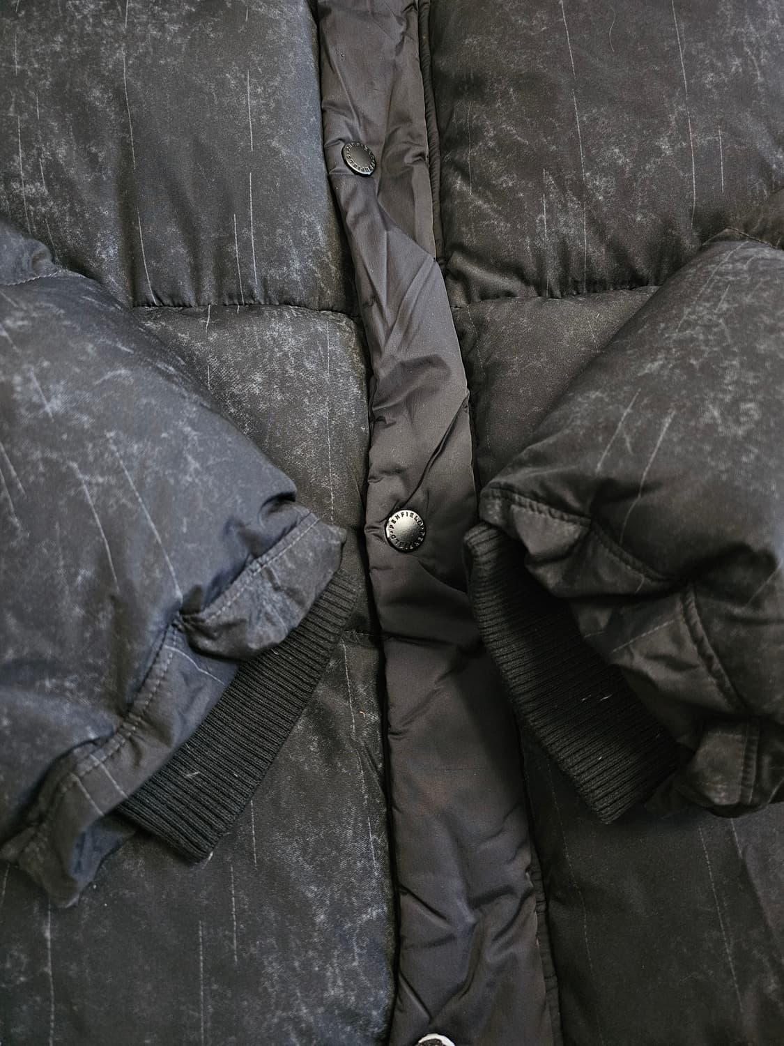 펜필드 다운 패딩 자켓 블랙 XL 상품이미지5