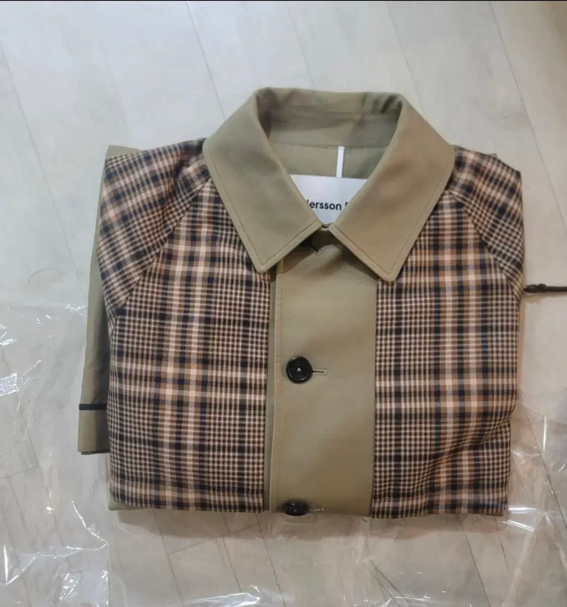 앤더슨벨 인사이드아웃 트렌치 코트 L 상품이미지2