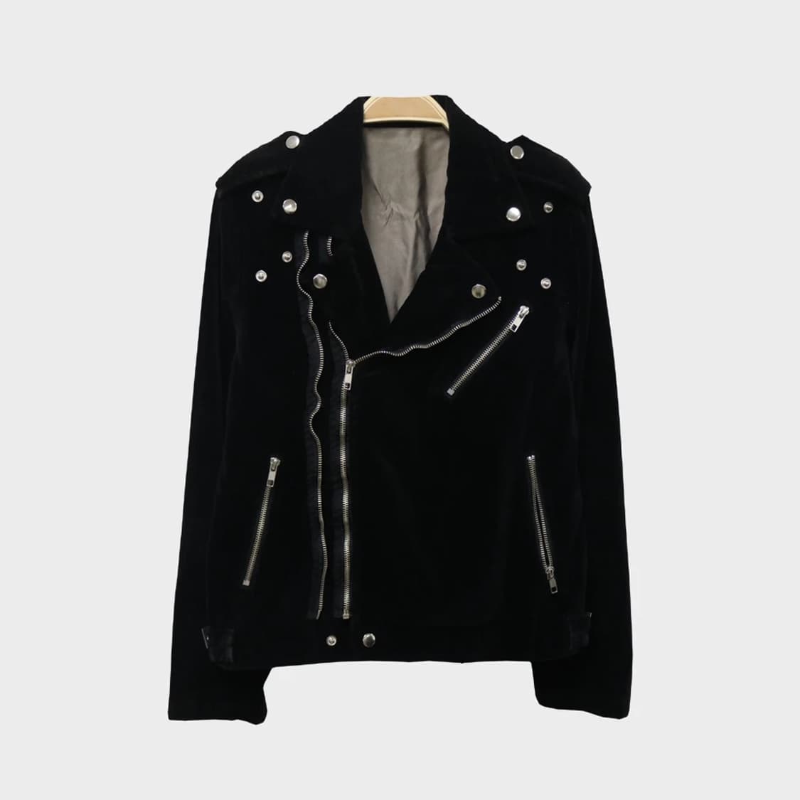 CALL HE TUNE 벨벳 라이더 자켓 62149 상품이미지1