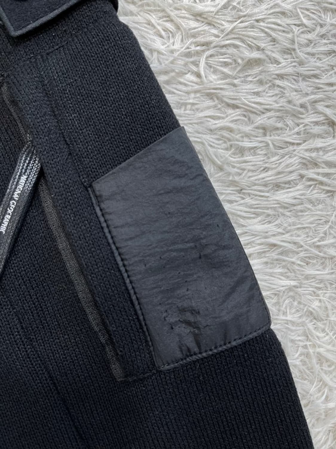 내셔널지오그래픽 패딩 니트 집업/#526 상품이미지3