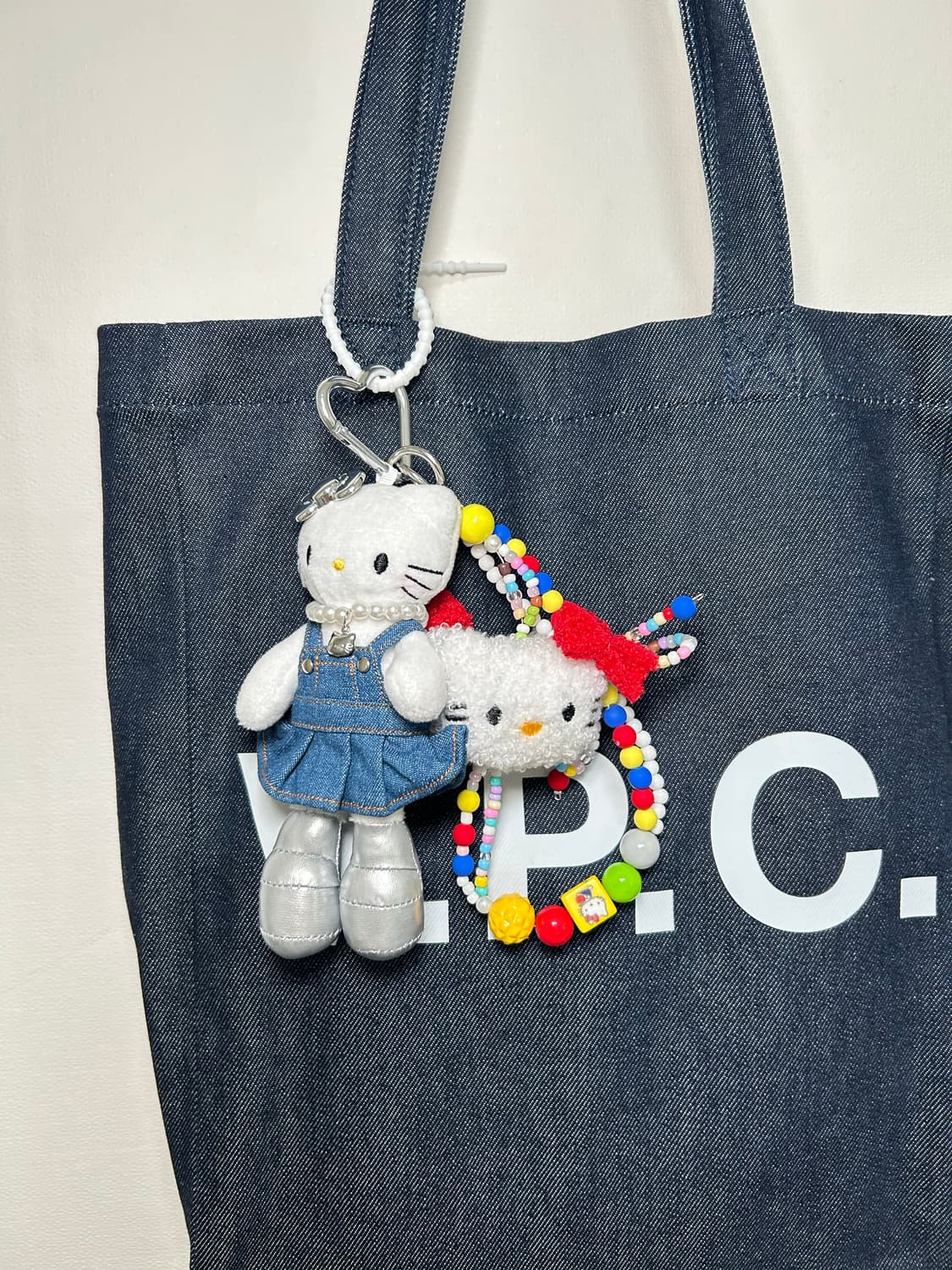  (24)롱다리키티 커스텀키링-데님원피스👗 상품이미지5