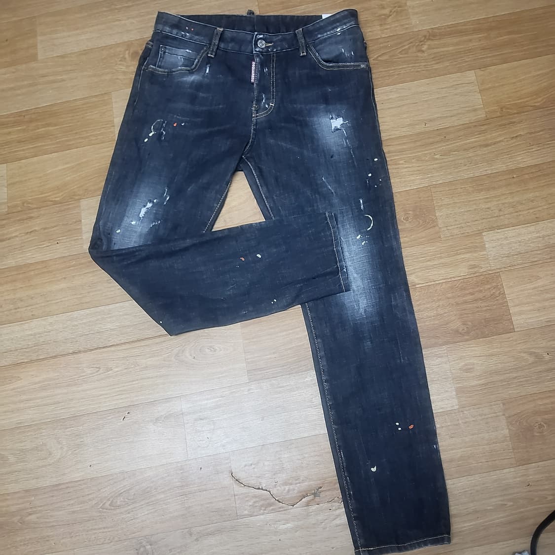 디스퀘어드2 블랙 데님 청바지 28 29 상품이미지1