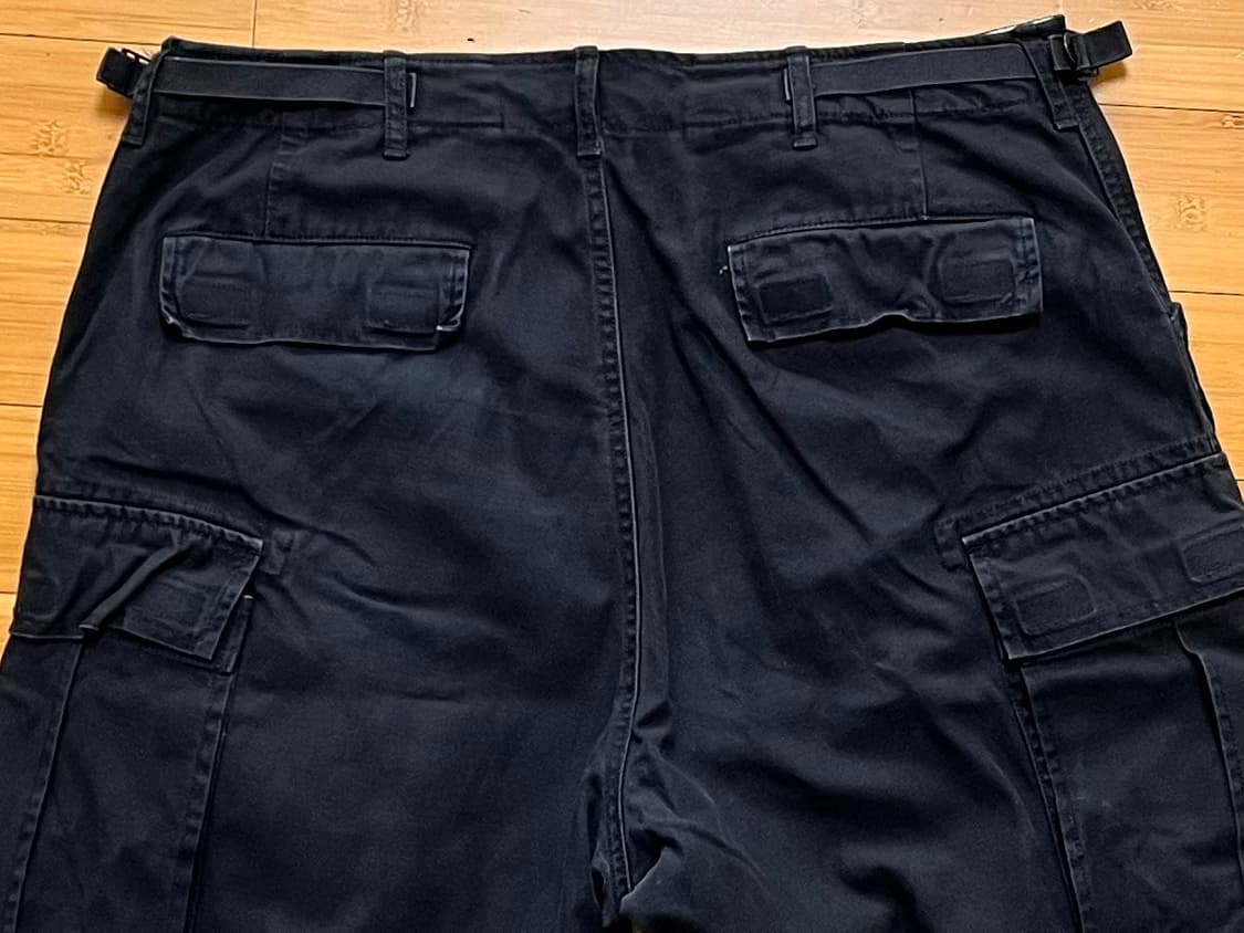 에스피오나지 블랙 카고팬츠 XLARGE 상품이미지4