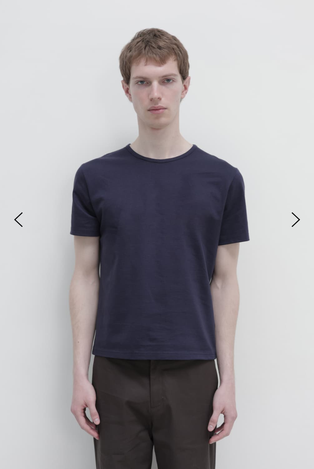 LES pin t-shirt 퍼플블루 50사이즈 상품이미지1