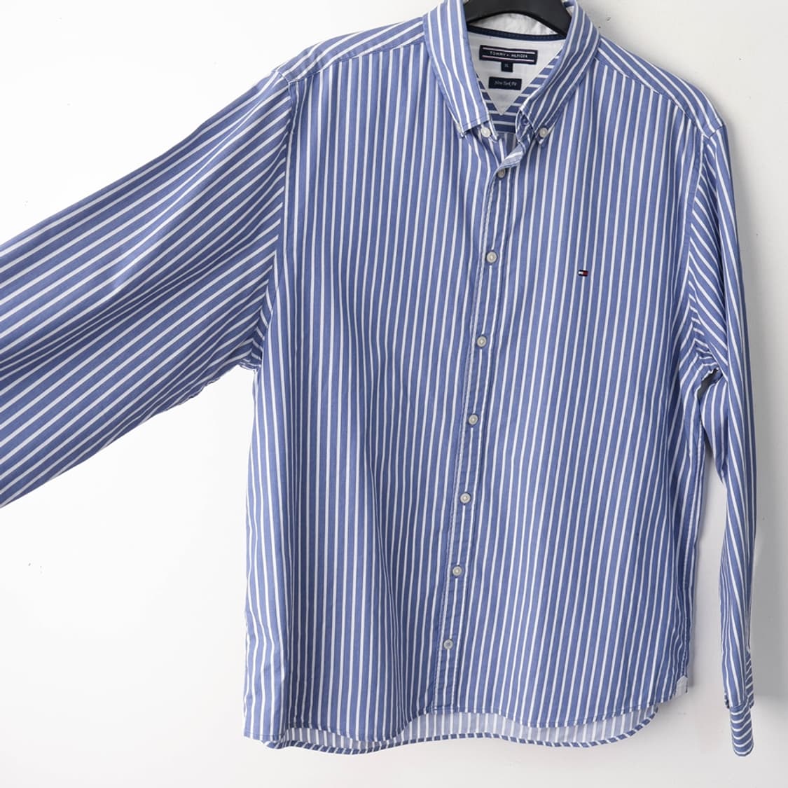 105/타미 뉴욕핏 코튼 스트라이프 셔츠 상품이미지5