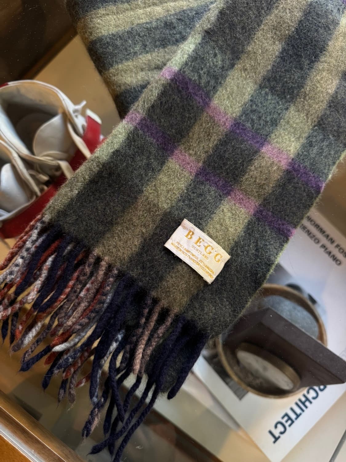 BEGG 캐시미어 머플러 상품이미지4