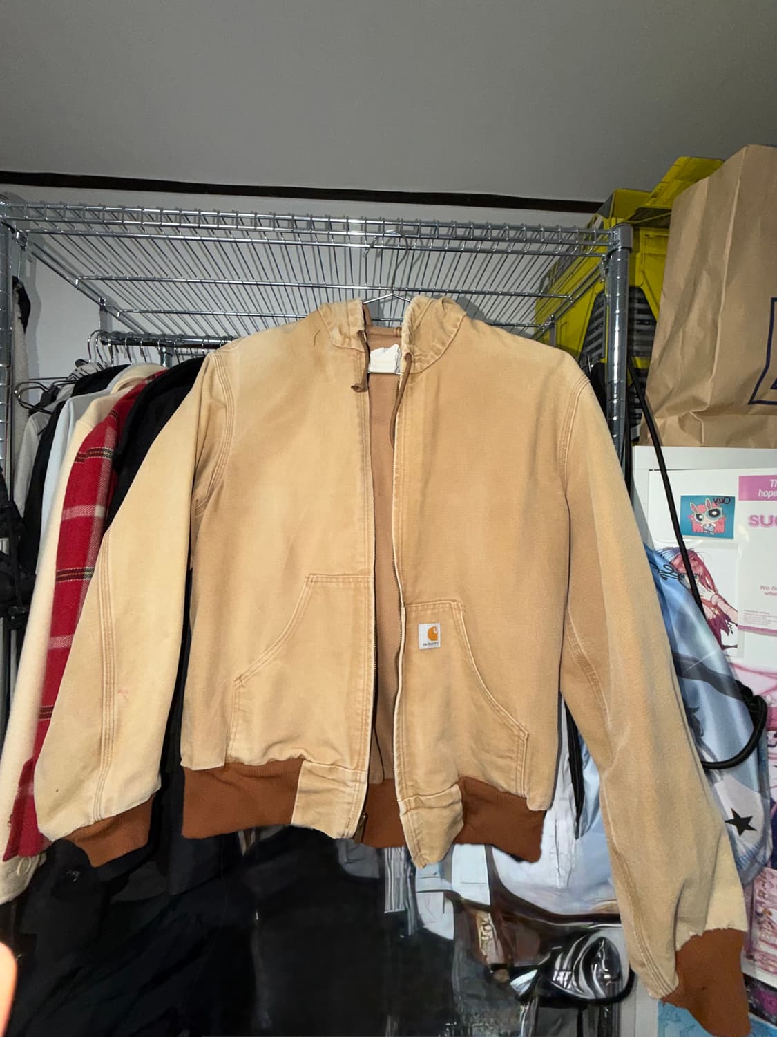칼하트 브라운 액티브자켓 j131 08년생산 상품이미지7