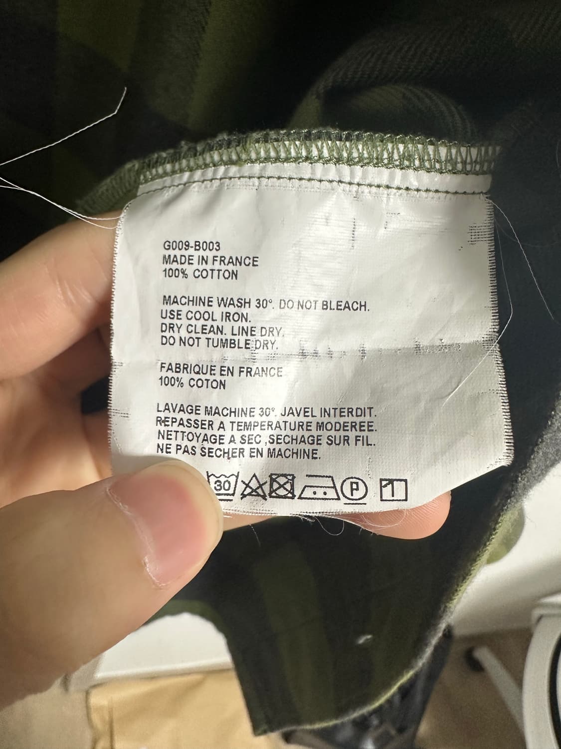 고샤루브친스키 플란넬 셔츠 상품이미지5