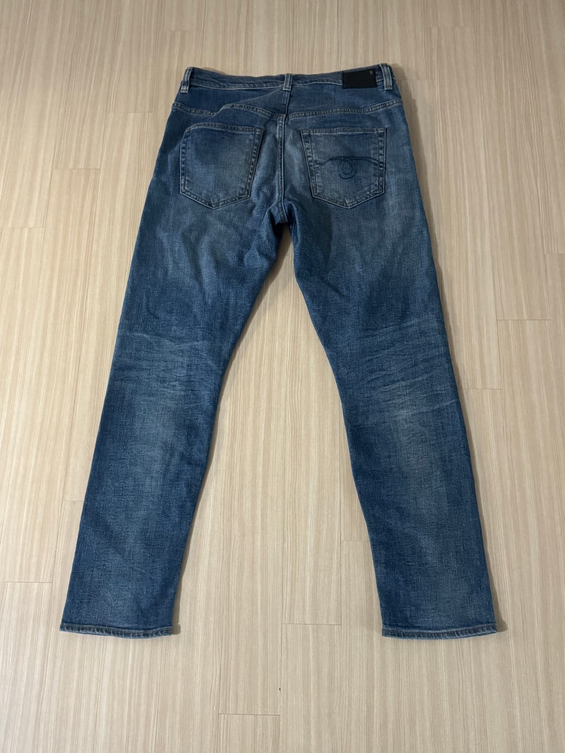 R13 새깅 워시드 진 상품이미지4