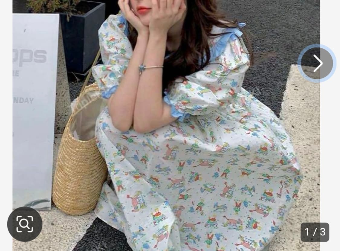플리카 프릴 원피스 상품이미지1