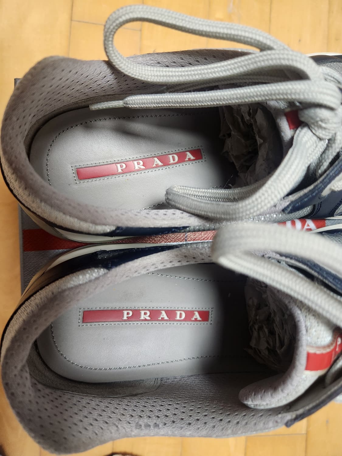 프라다 아메리카컵 네이비 상품이미지3