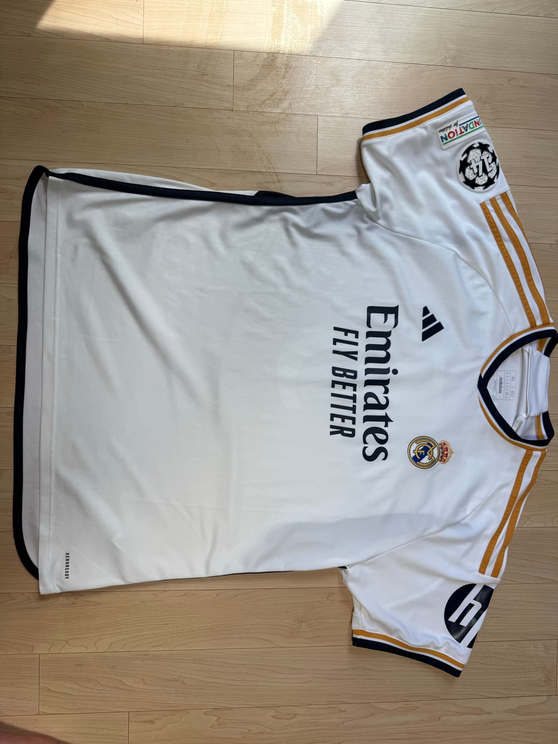 레알마드리드 23-24 챔스 홈 유니폼 (택o) 상품이미지2